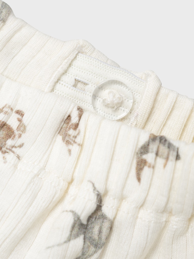 Lil' Atelier Bukser Gio Loose Coconut Milk - Billede 3