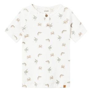 Lil' Atelier T-shirt SS Gio Slim Coconut Milk