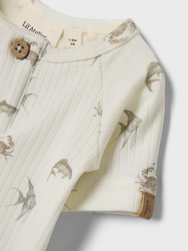 Lil' Atelier Body SS Gio Slim Coconut Milk - Billede 4