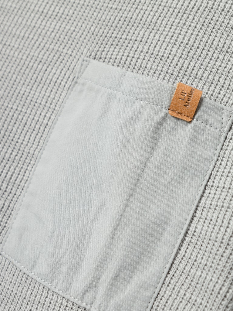 Lil' Atelier Bluse SS Honjo Loose Limestone - Billede 3