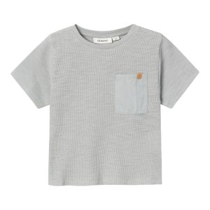 Lil' Atelier Bluse SS Honjo Loose Limestone