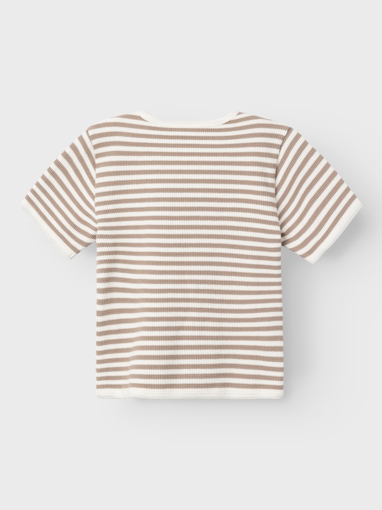 Lil' Atelier T-shirt SS Jonas Loose Mocha Meringue - Billede 4