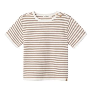 Lil' Atelier T-shirt SS Jonas Loose Mocha Meringue