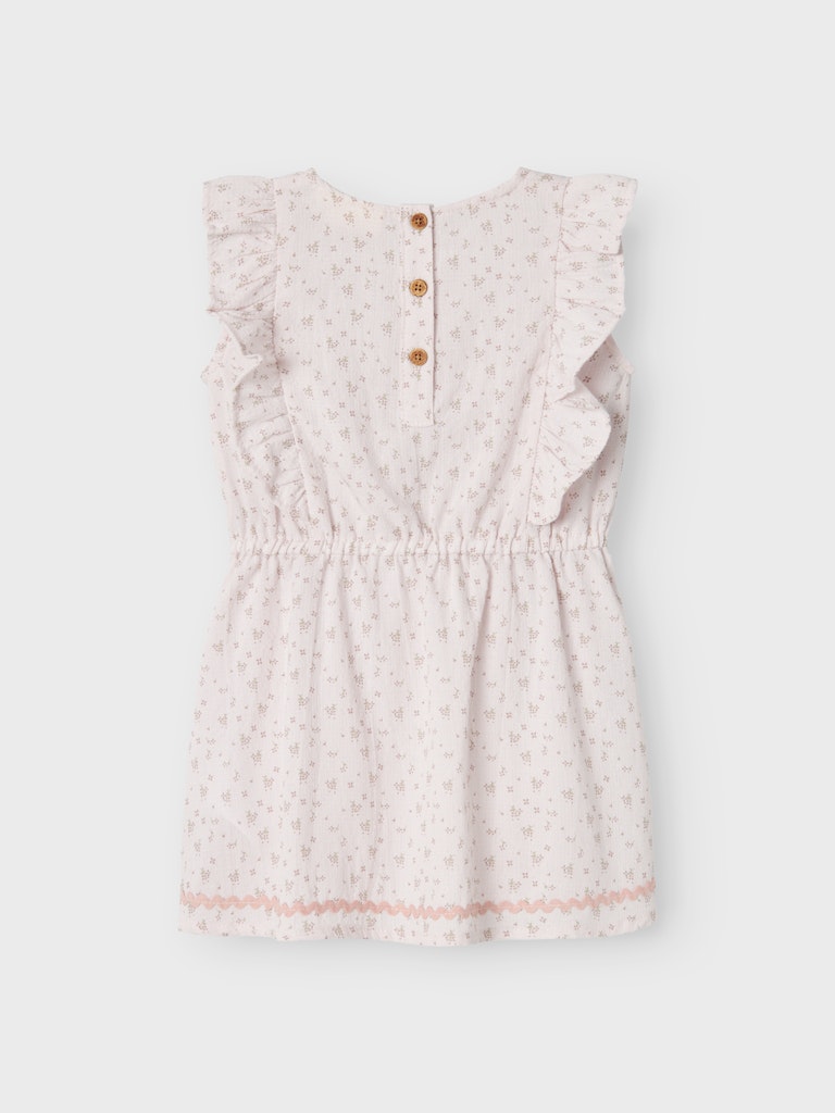 Lil' Atelier Kjole Jonina SL Lilac Ash - Billede 3