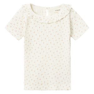 Lil' Atelier T-shirt SS Hulla Slim Coconut Milk