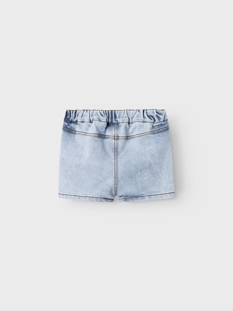 Lil' Atelier Shorts Ben Loose Denim Light Blue Denim - Billede 2