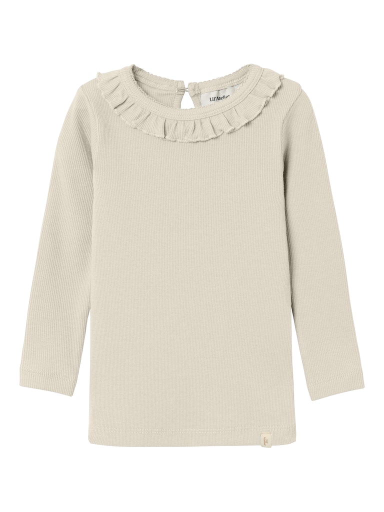 Lil' Atelier Bluse LS Gago Dia Slim Turtledove