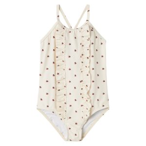 Lil' Atelier Badedragt Helga Swimsuit Whitecap Gray