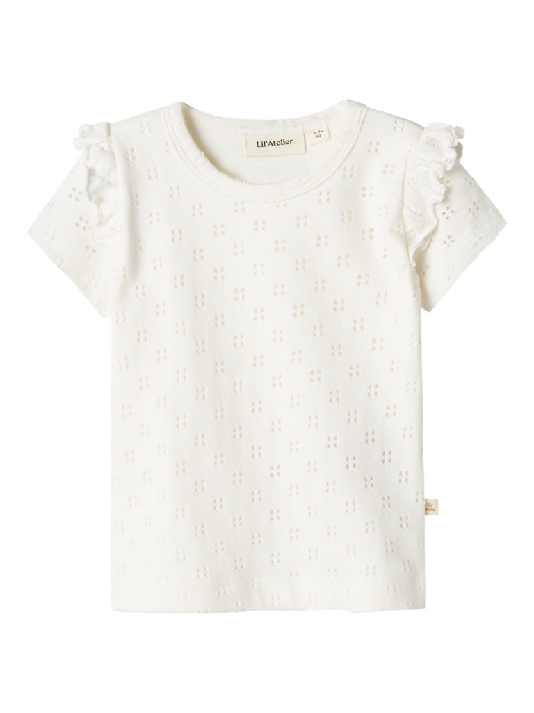 Lil' Atelier T-shirt SS Himaja Coconut Milk