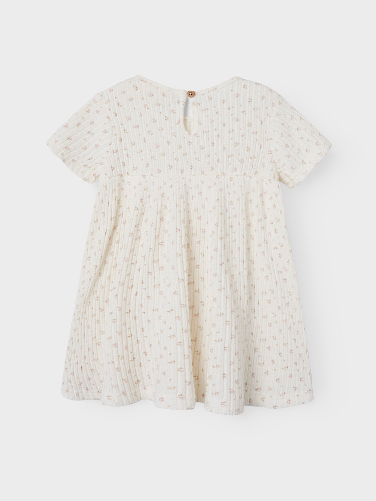 Lil' Atelier Kjole Hulla SS Coconut Milk - Billede 2