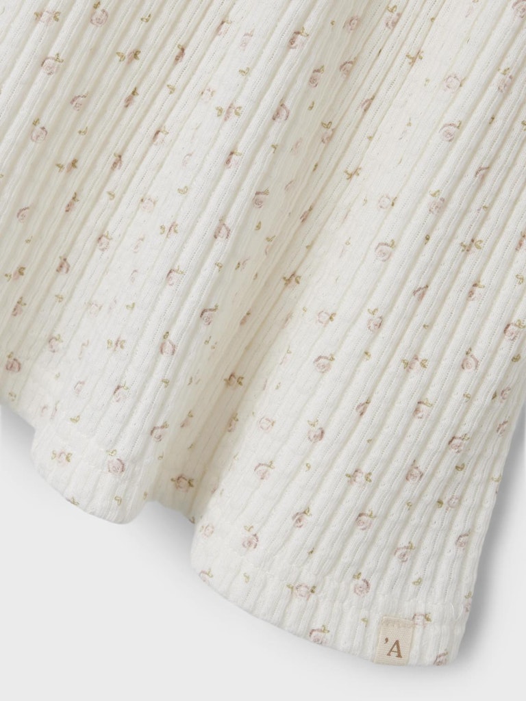 Lil' Atelier Kjole Hulla SS Coconut Milk - Billede 3