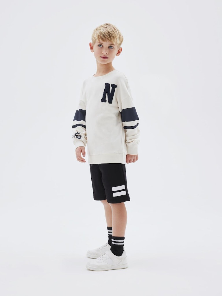 Name It Shorts Hannibal Sweat Black - Billede 4