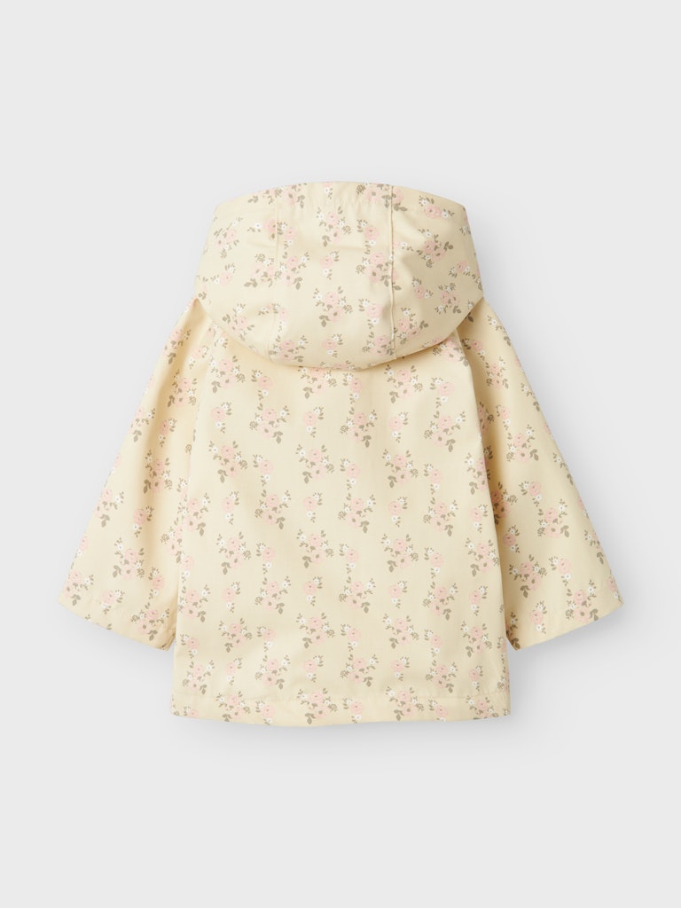 Lil' Atelier Jakke Gerda Loose AOP Bleached Sand - Billede 2