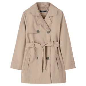 Name It Jakke Madelin Trench Coat Savannah Tan