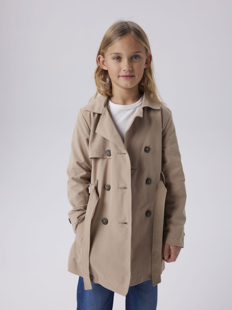 Name It Jakke Madelin Trench Coat Savannah Tan - Billede 6