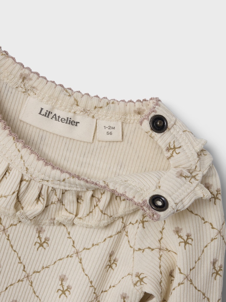 Lil' Atelier Body LS Gago Kug Slim Turtledove - Billede 4