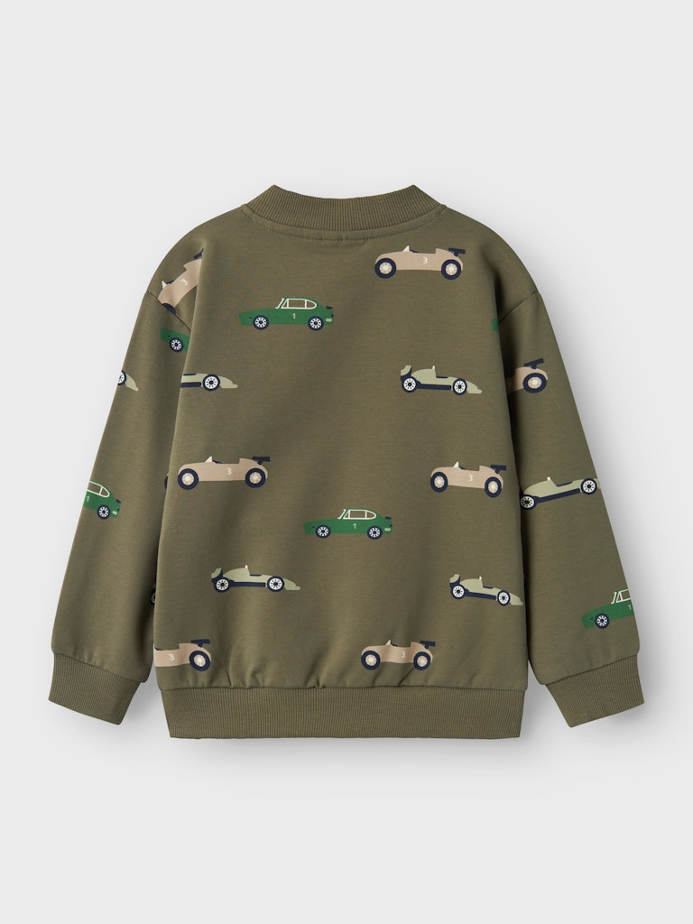 Name It Cardigan Mini LS Brais Sweat Dusty Olive - Billede 2