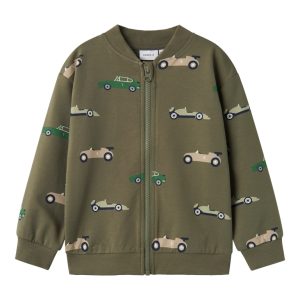 Name It Cardigan Mini LS Brais Sweat Dusty Olive