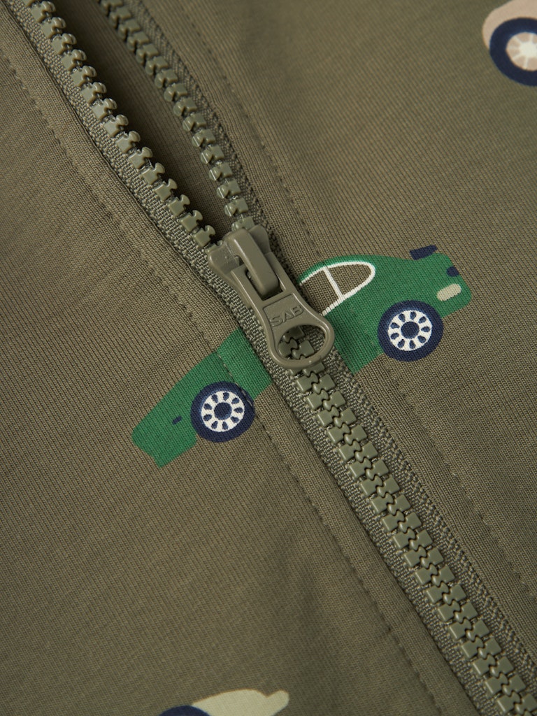 Name It Cardigan Mini LS Brais Sweat Dusty Olive - Billede 3
