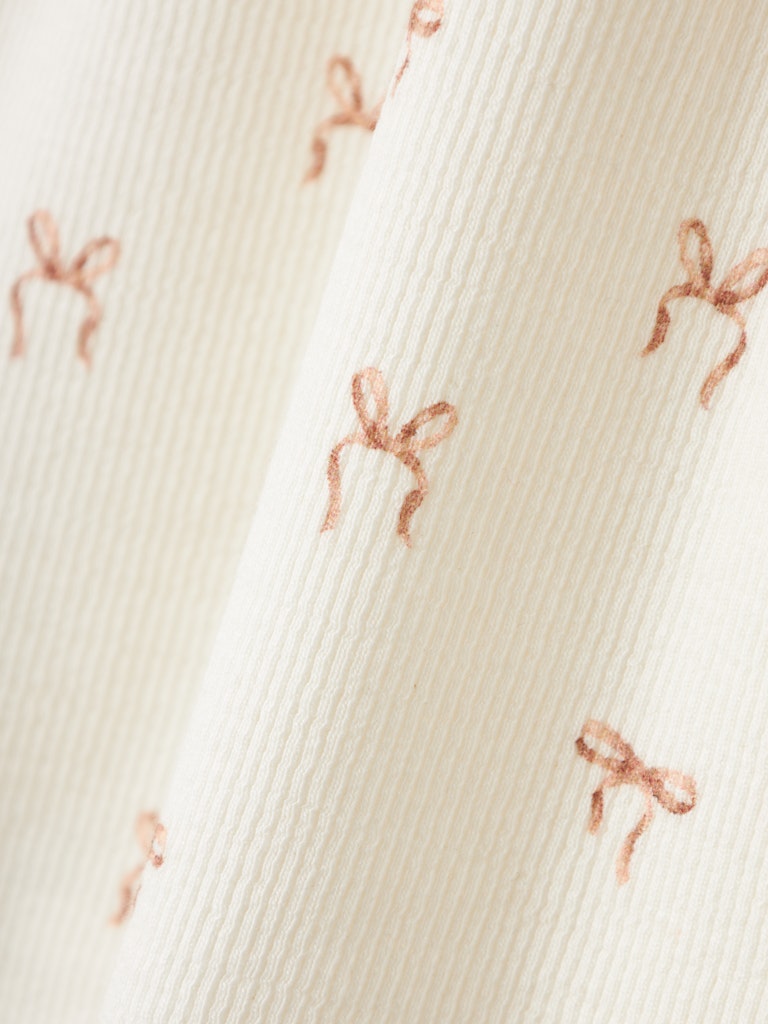 Lil' Atelier Kjolebody SS Gavo Coconut Milk - Billede 3