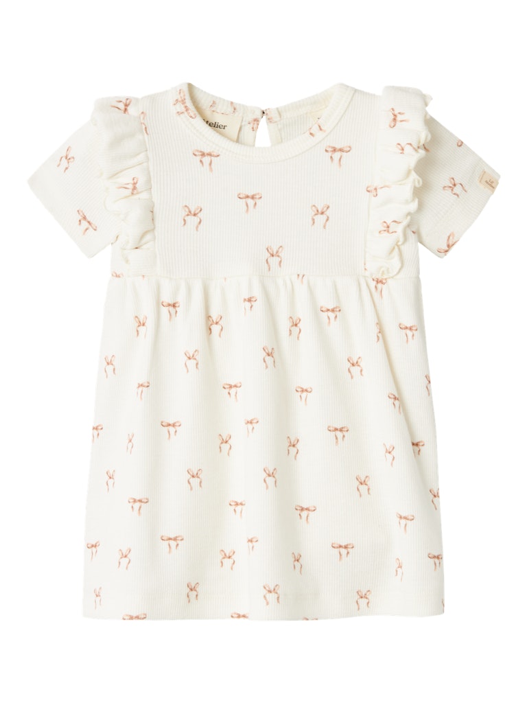 Lil' Atelier Kjolebody SS Gavo Coconut Milk