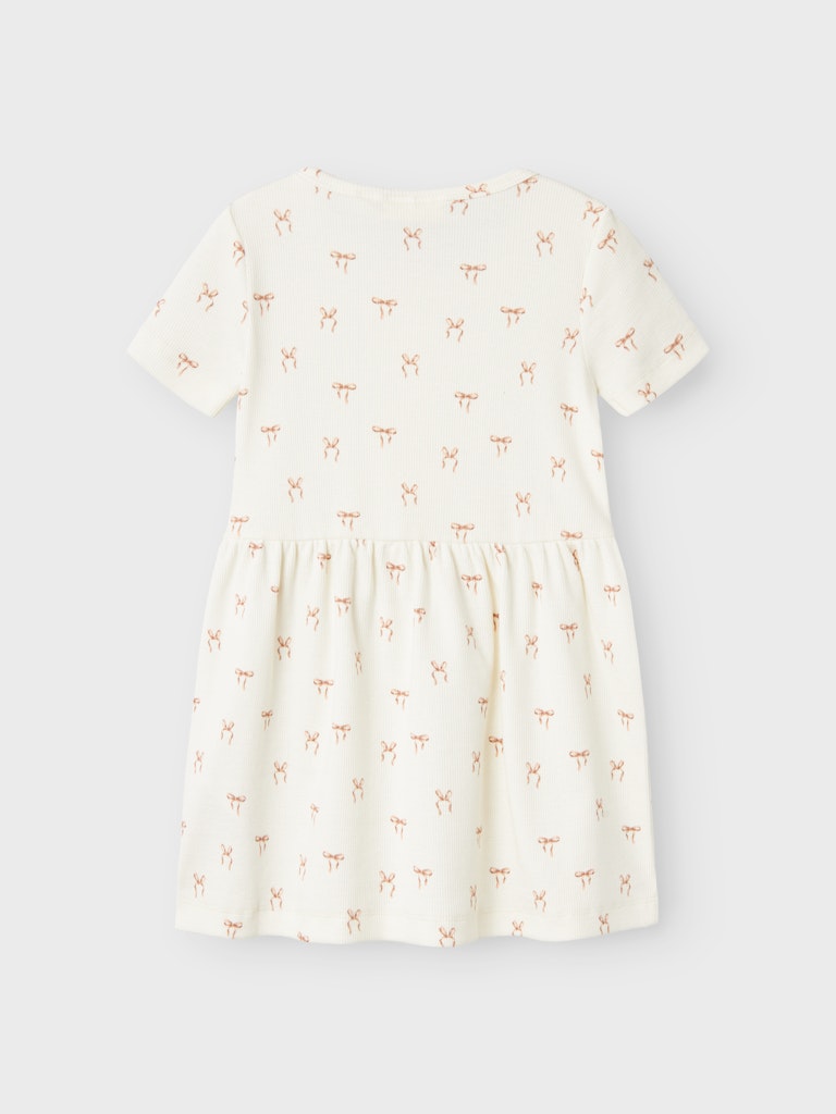 Lil' Atelier Kjole SS Gavo Emi Coconut Milk - Billede 2