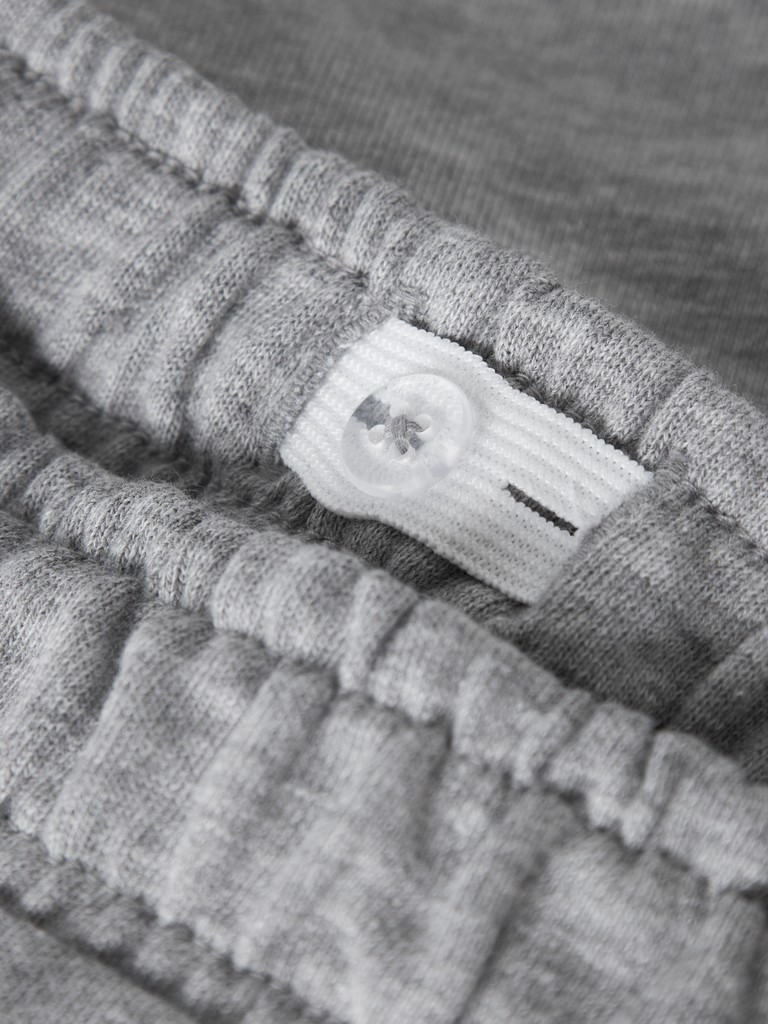 Name It Shorts Kids Cyber Sweat Grey Melange - Billede 3