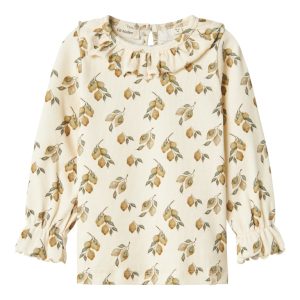 Lil' Atelier Bluse Mini LS Gavo Eug Slim Turtledove