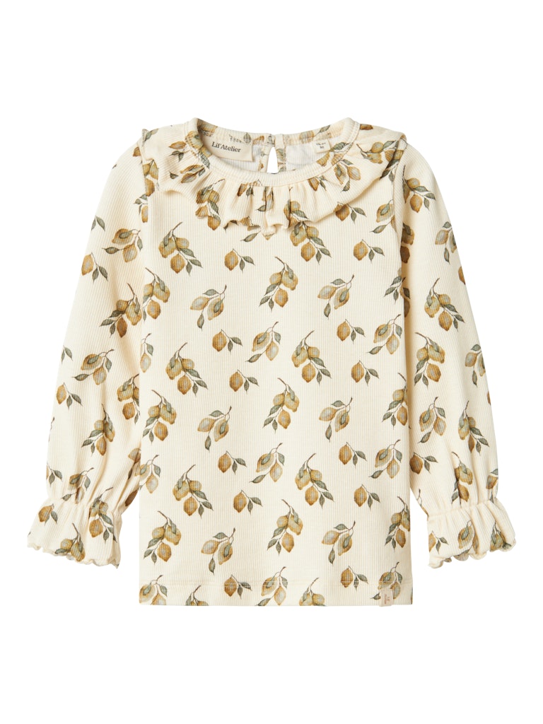 Lil' Atelier Bluse Mini LS Gavo Eug Slim Turtledove