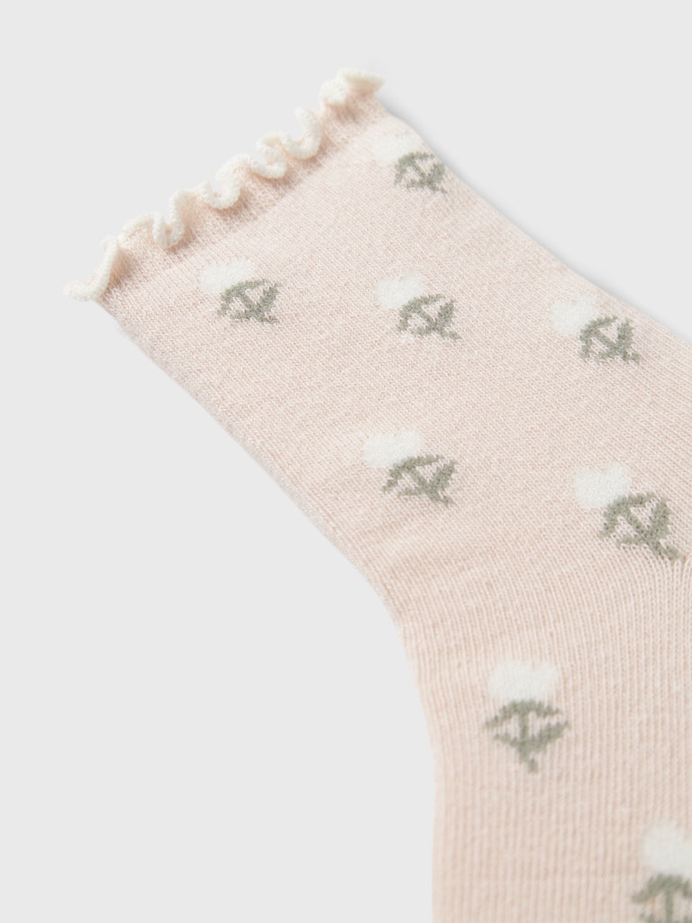 Lil' Atelier Sokker Darlene Peach Whip - Billede 2