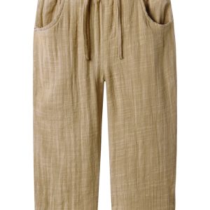 Lil' Atelier bukser Dawson Loose Taos Taupe