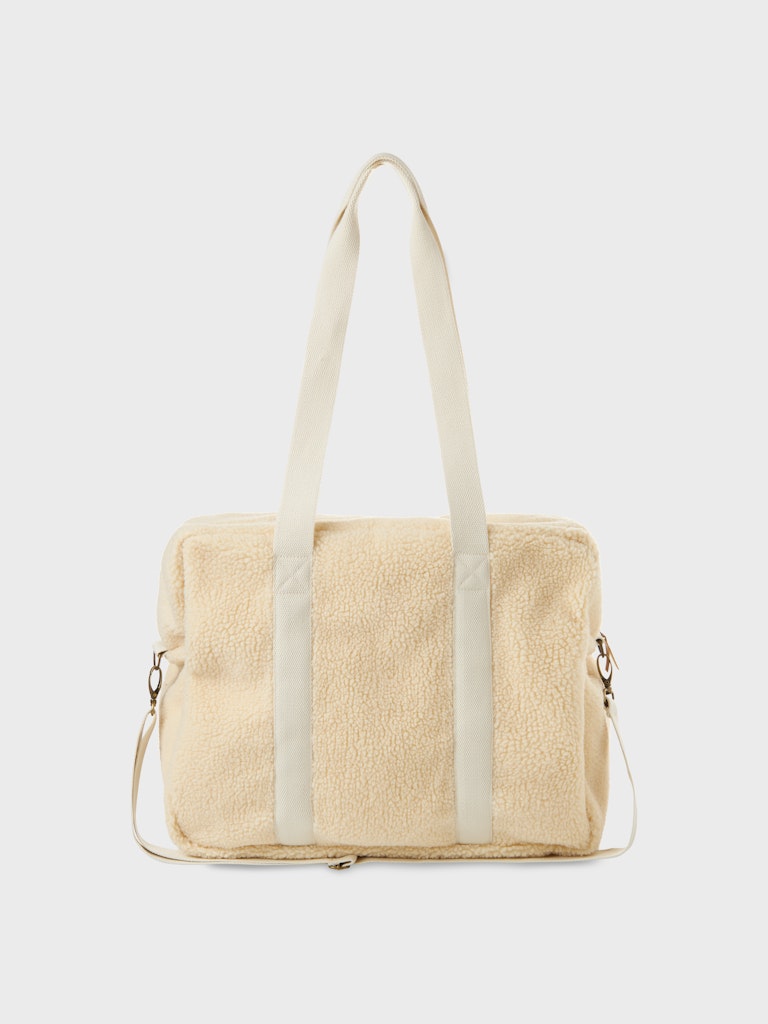 Lil' Atelier Pusletaske Nigo Sherpa mommy Bag Turtledove - Billede 2