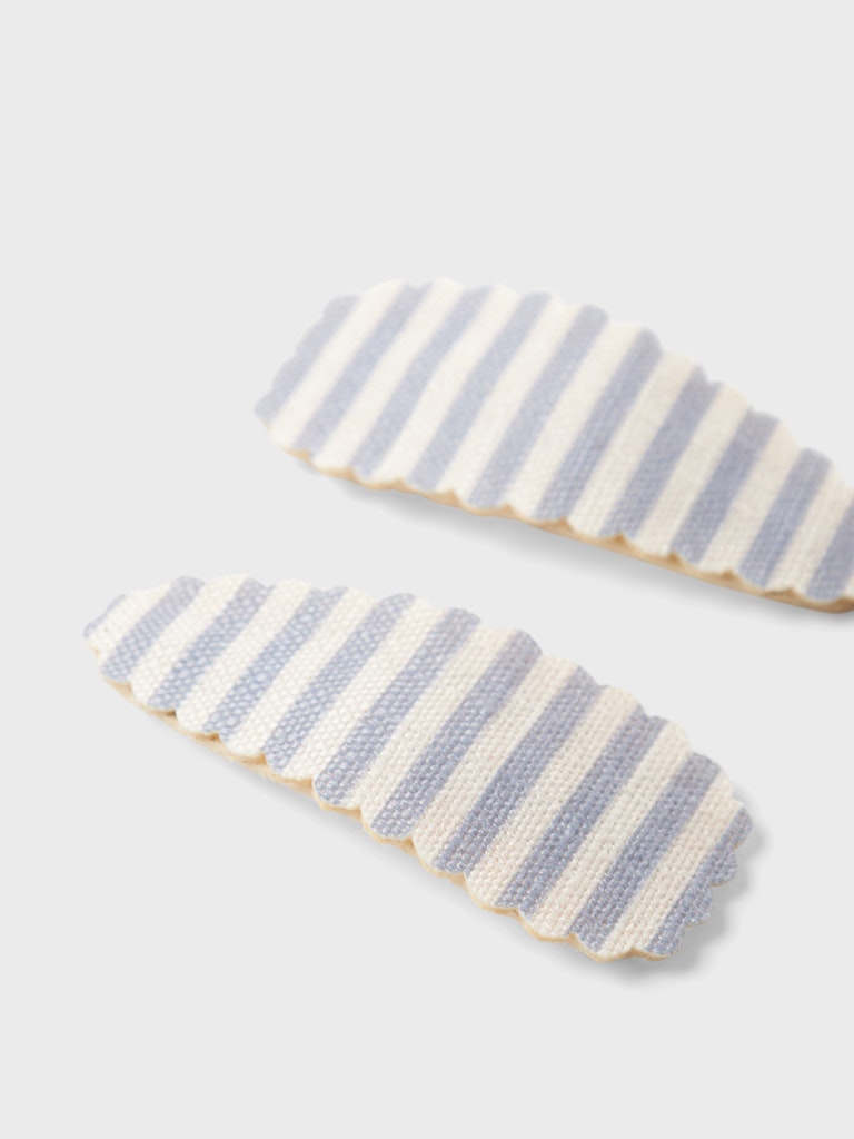 Lil' Atelier Hårspænde Acc-Olana 2-pak Hair Clips Turtledove - Billede 2