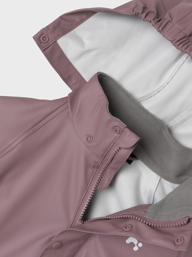 Name It Regnsæt Kids Dry10 Rain Set Wishful Mauve - Billede 5