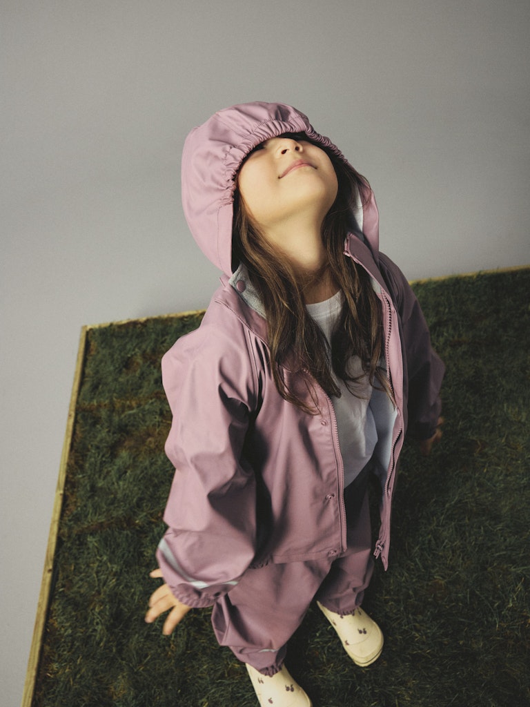Name It Regnsæt Kids Dry10 Rain Set Wishful Mauve - Billede 2