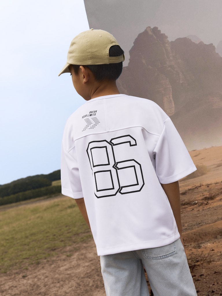 Name It T-shirt SS Hart Top Bright White - Billede 5