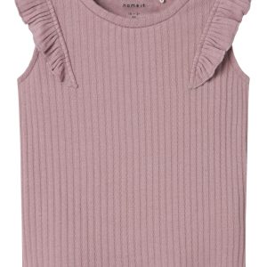 Name It Bluse Top SL Jessia Purple Dove