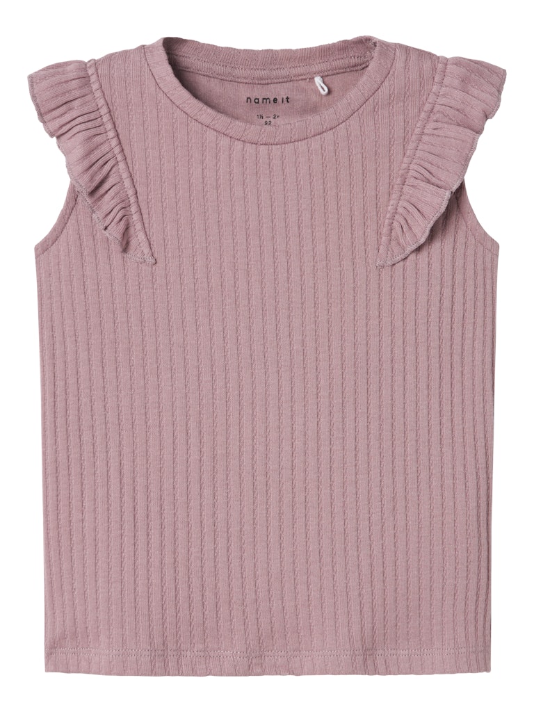 Name It Bluse Top SL Jessia Purple Dove
