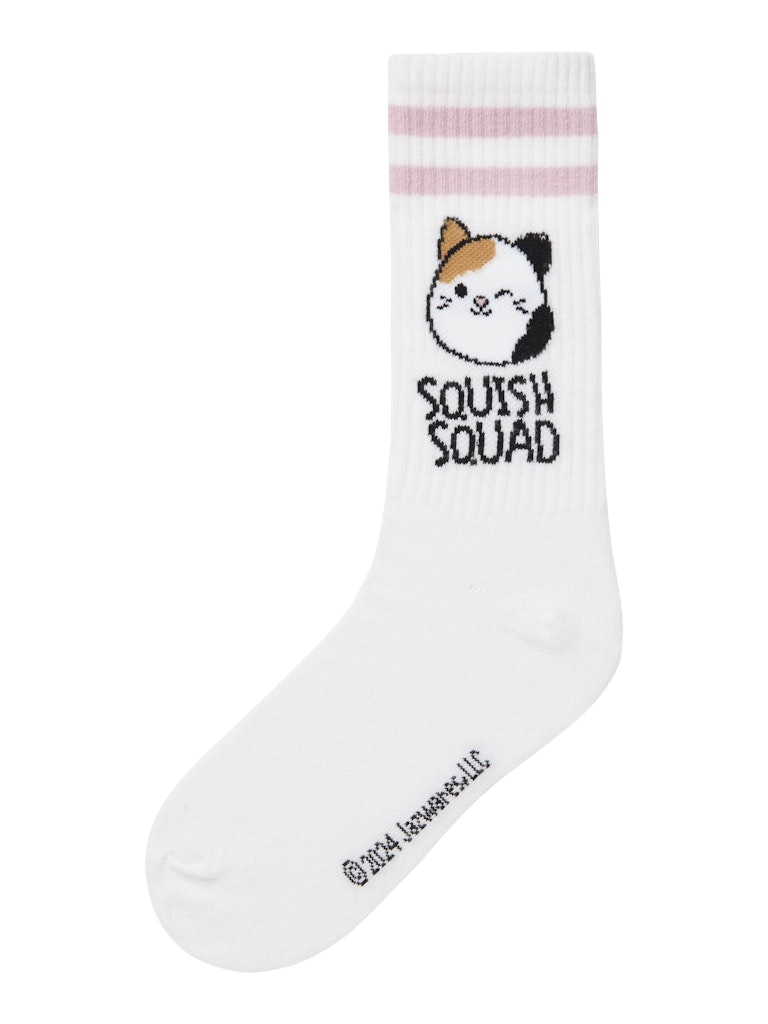 Name It Sokker Kids Momsa Squish Mallows Tennis Bright White