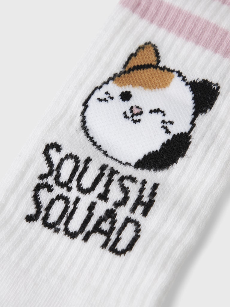 Name It Sokker Kids Momsa Squish Mallows Tennis Bright White - Billede 2