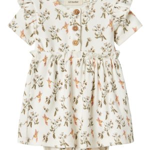 Lil' Atelier Kjolebody SS Lavo Eki Coconut Milk