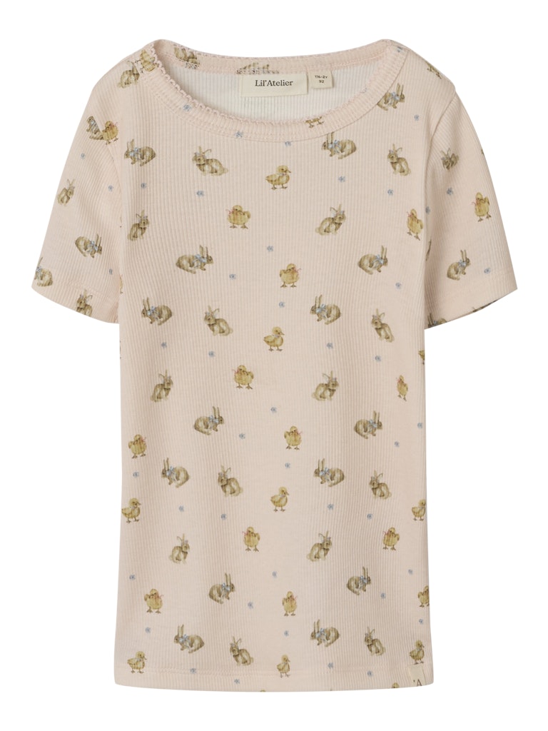 Lil' Atelier Bluse SS Lavo Kis Slim Morganite