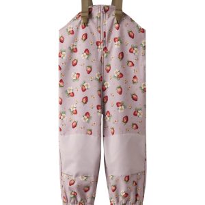 Name It Softshell Overtræksbukser Mini Alfa08 AOP Keepsake Lilac