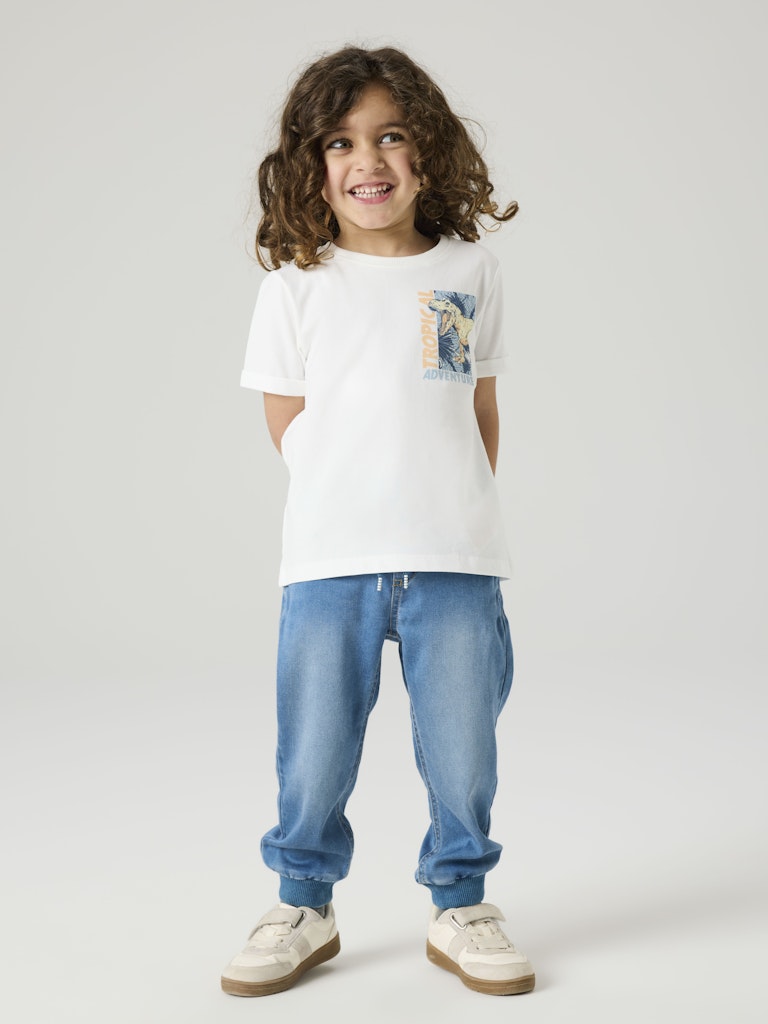 Name It Jeans Mini Ben Baggy Medium Blue Denim - Billede 5