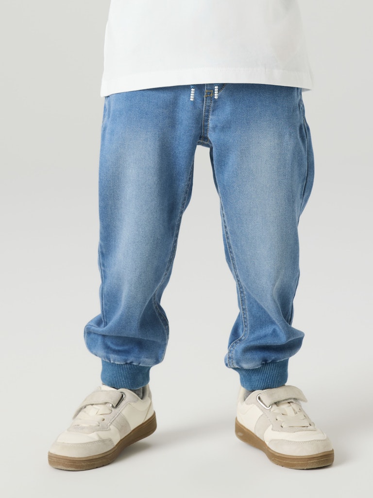 Name It Jeans Mini Ben Baggy Medium Blue Denim - Billede 4