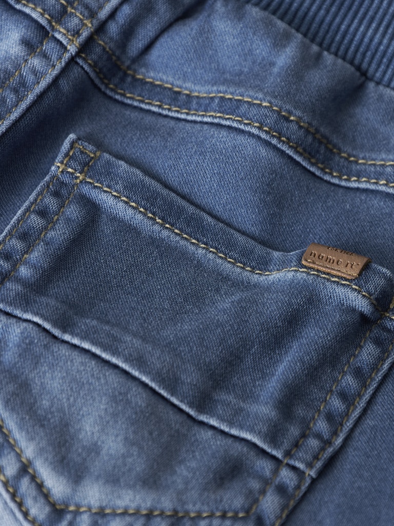 Name It Jeans Mini Ben Baggy Medium Blue Denim - Billede 6
