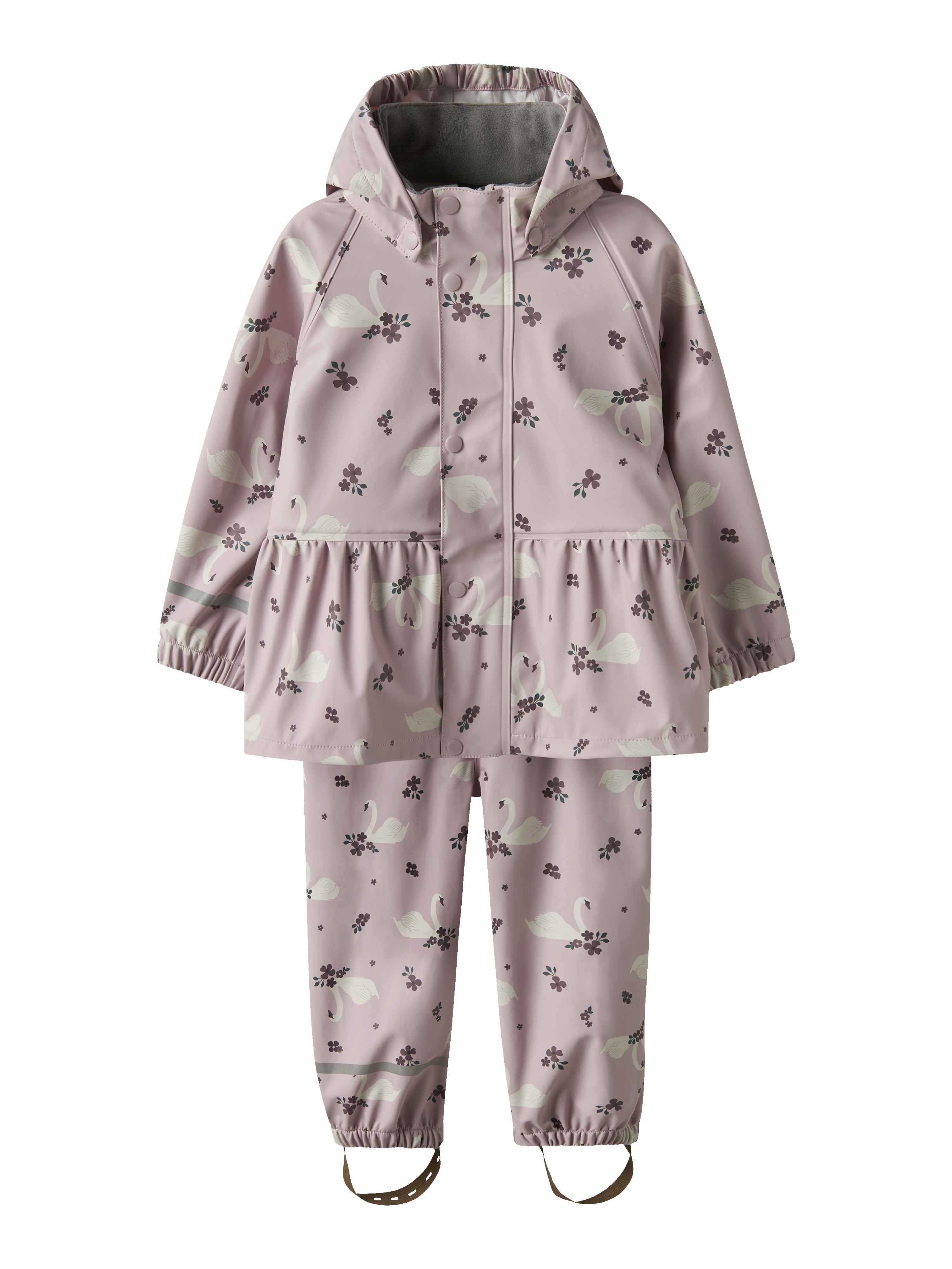 Name It Regnsæt Mini Dry10 Rain Set AOP Keepsake Lilac