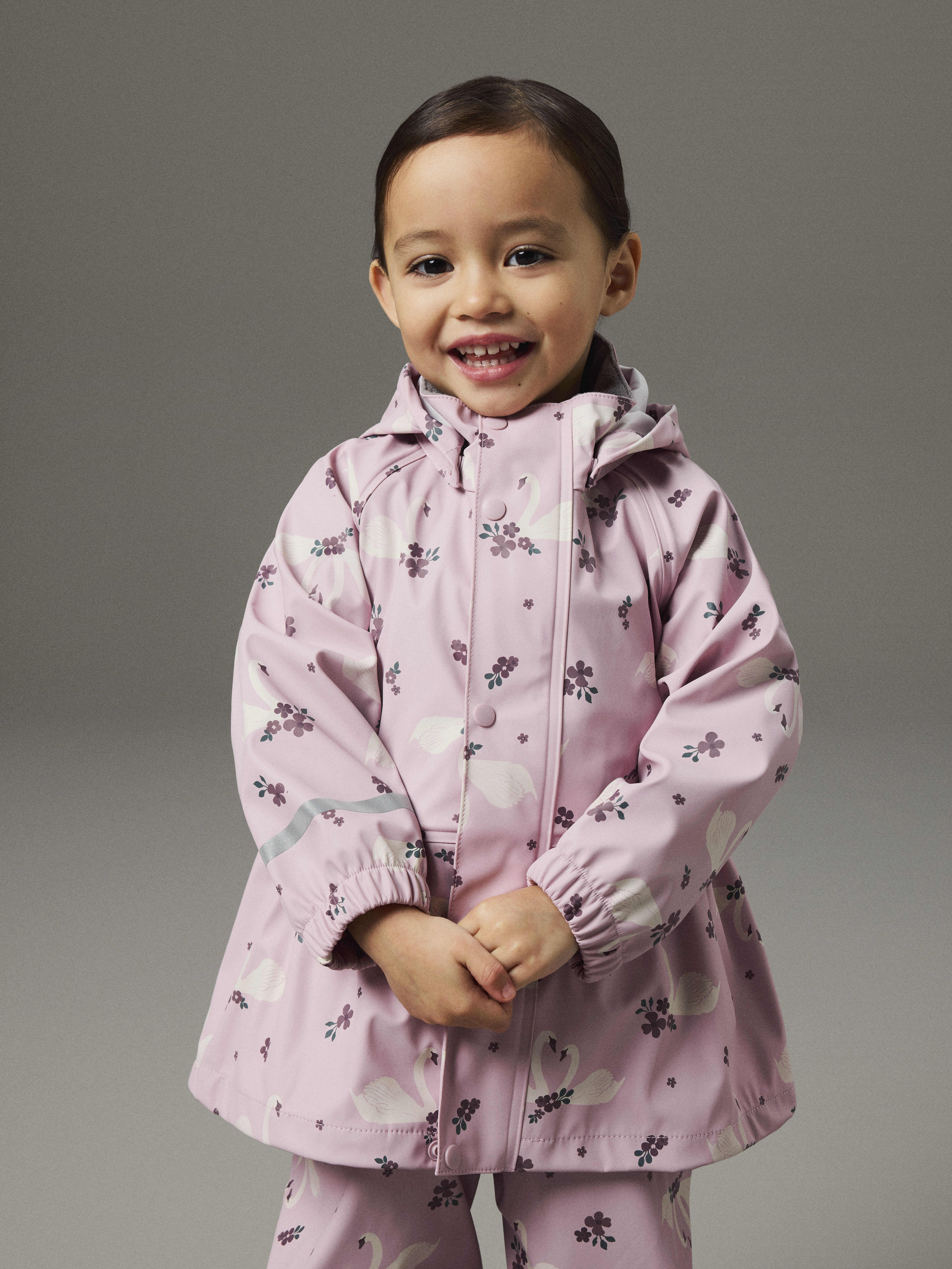 Name It Regnsæt Mini Dry10 Rain Set AOP Keepsake Lilac - Billede 8