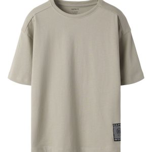Name It T-shirt Kids SS Frank Aluminium