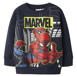 Name It Sweatshirt LS Mini Dion Spiderman Navy Blazer